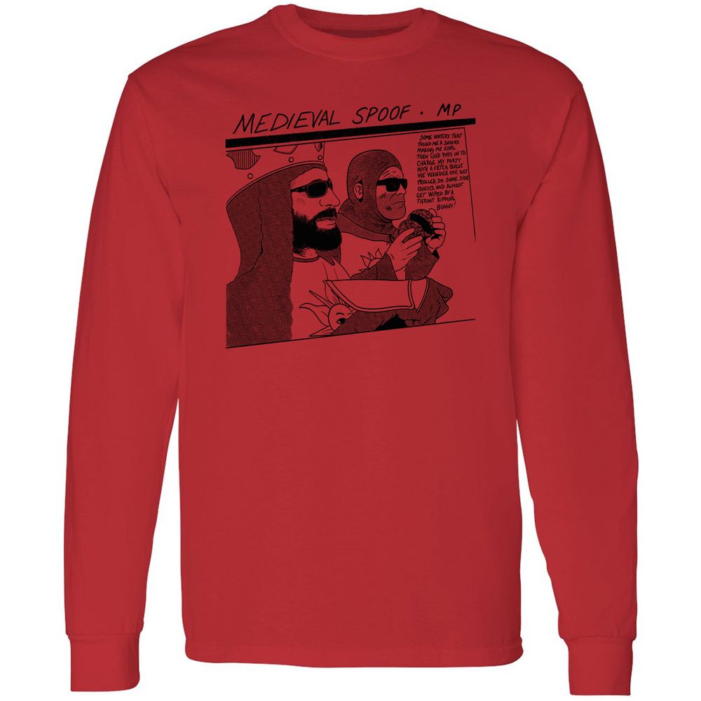 Long Sleeve T-Shirt - A8F14BKH - Red - 14