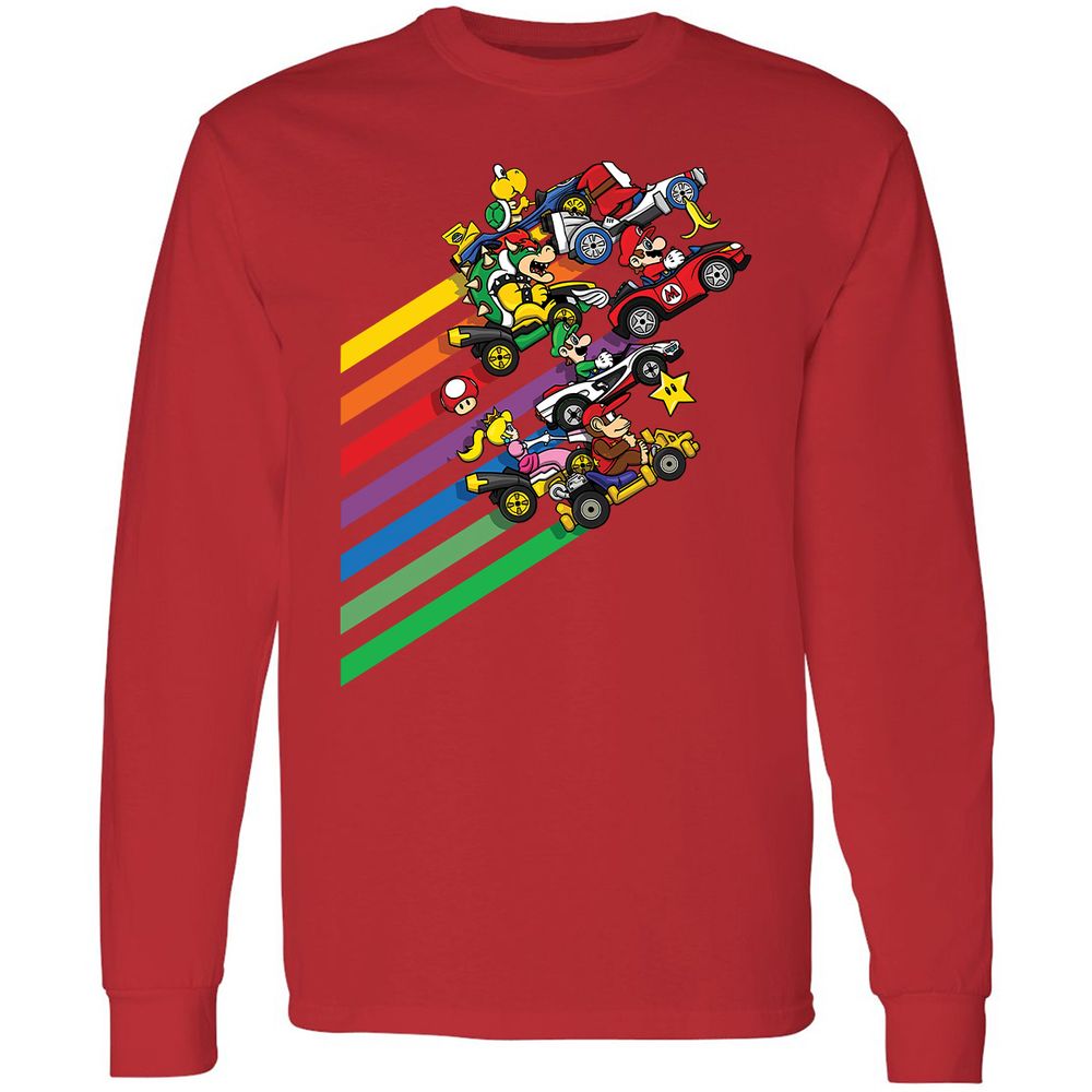 Long Sleeve T-Shirt - TZTUF855 - Red - 14
