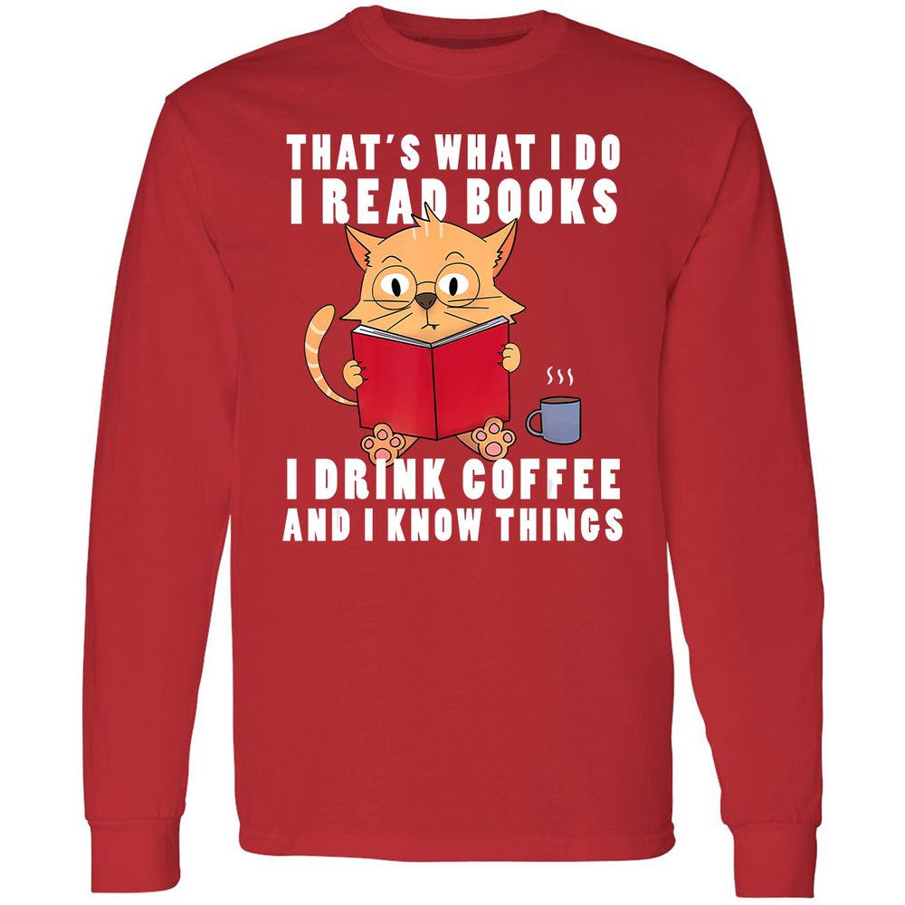 Long Sleeve T-Shirt - 3G17NHL3 - Red - 14