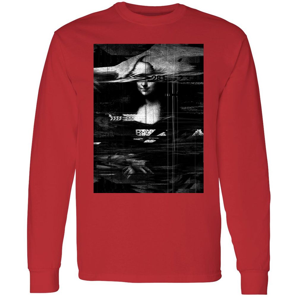 Long Sleeve T-Shirt - 48U27G3M - Red - 14