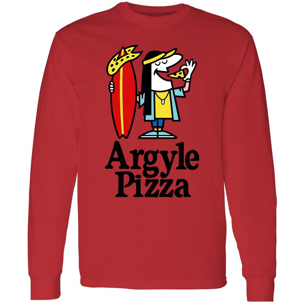 Long Sleeve T-Shirt - 25VCLJVH - Red - 14