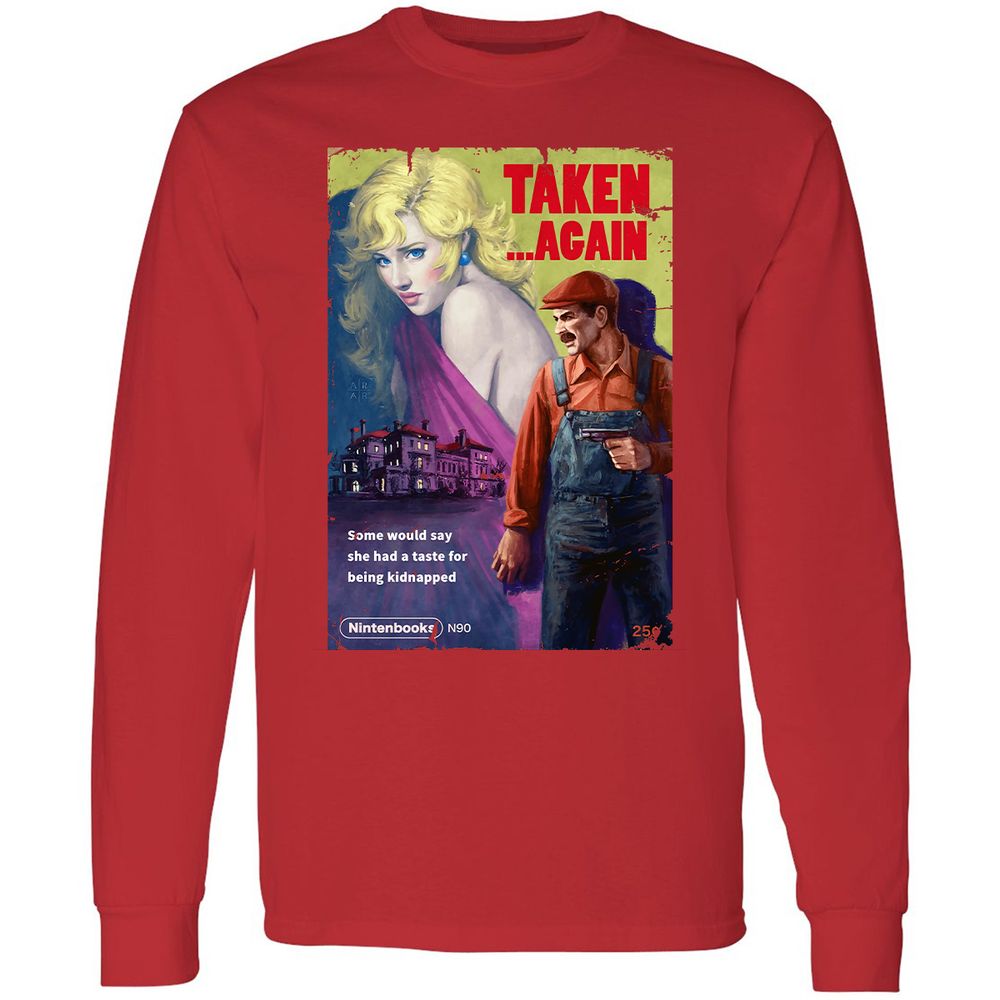 Long Sleeve T-Shirt - 3BU3SF9N - Red - 14
