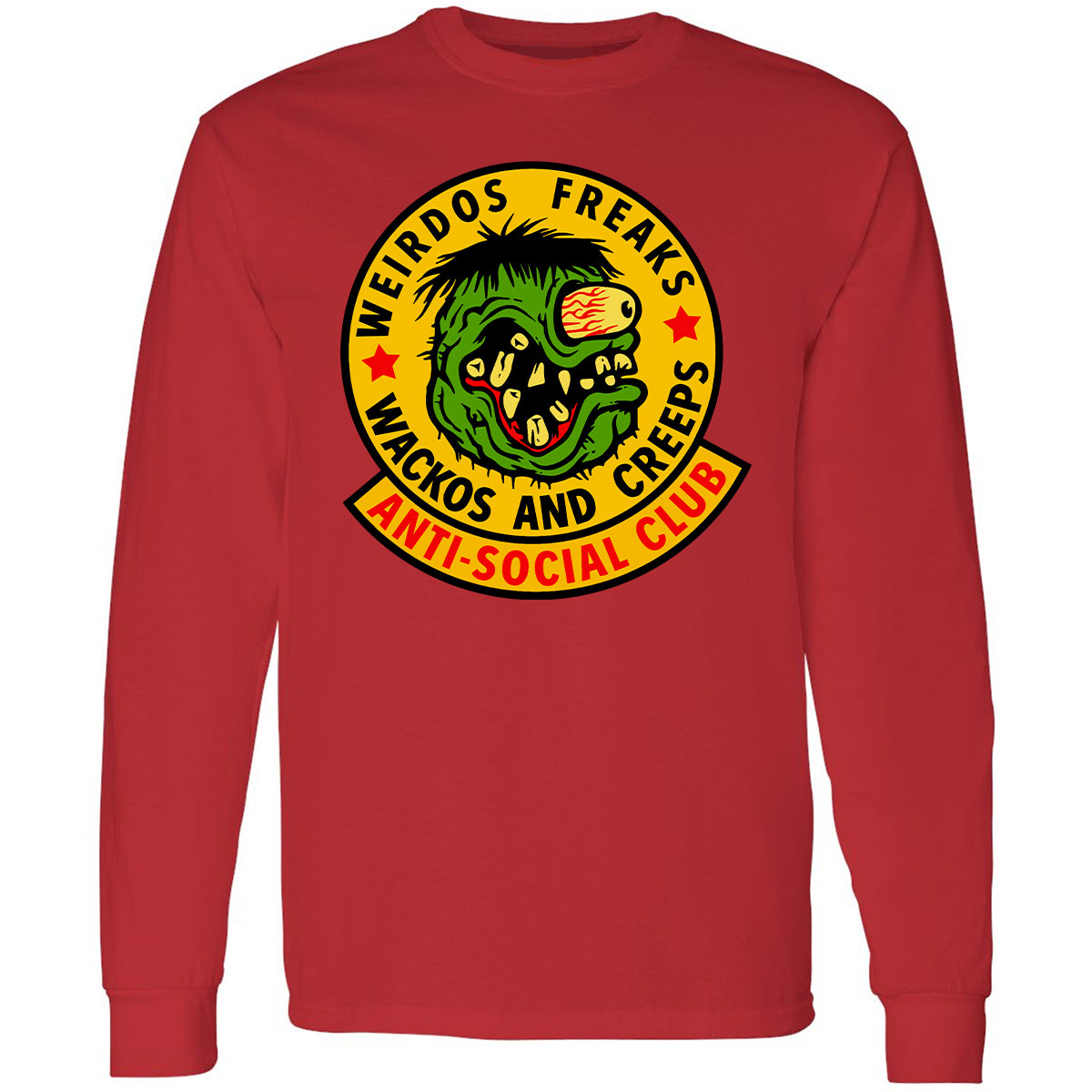 Long Sleeve T-Shirt - CSJ94T1V - Red - 14