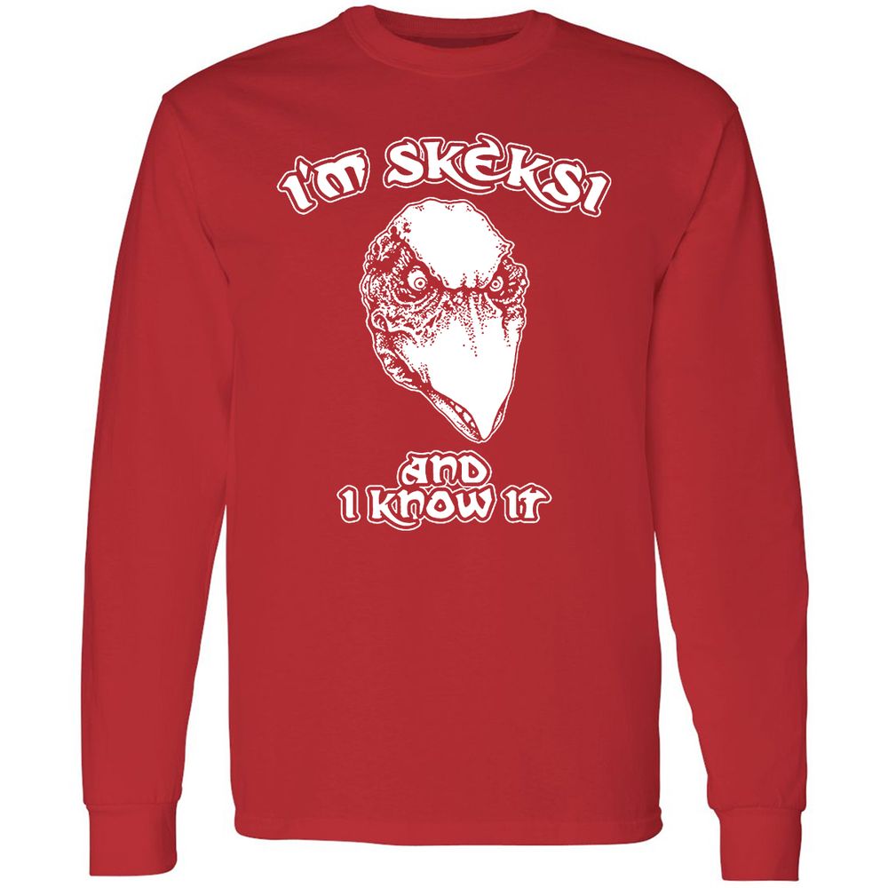 Long Sleeve T-Shirt - P2SSXJ39 - Red - 14