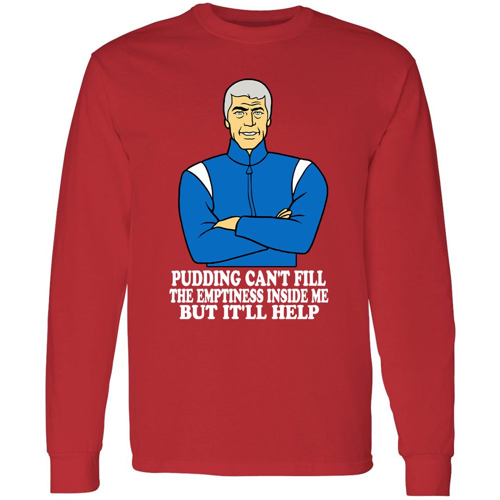 Long Sleeve T-Shirt - FZVYJ3NN - Red - 14