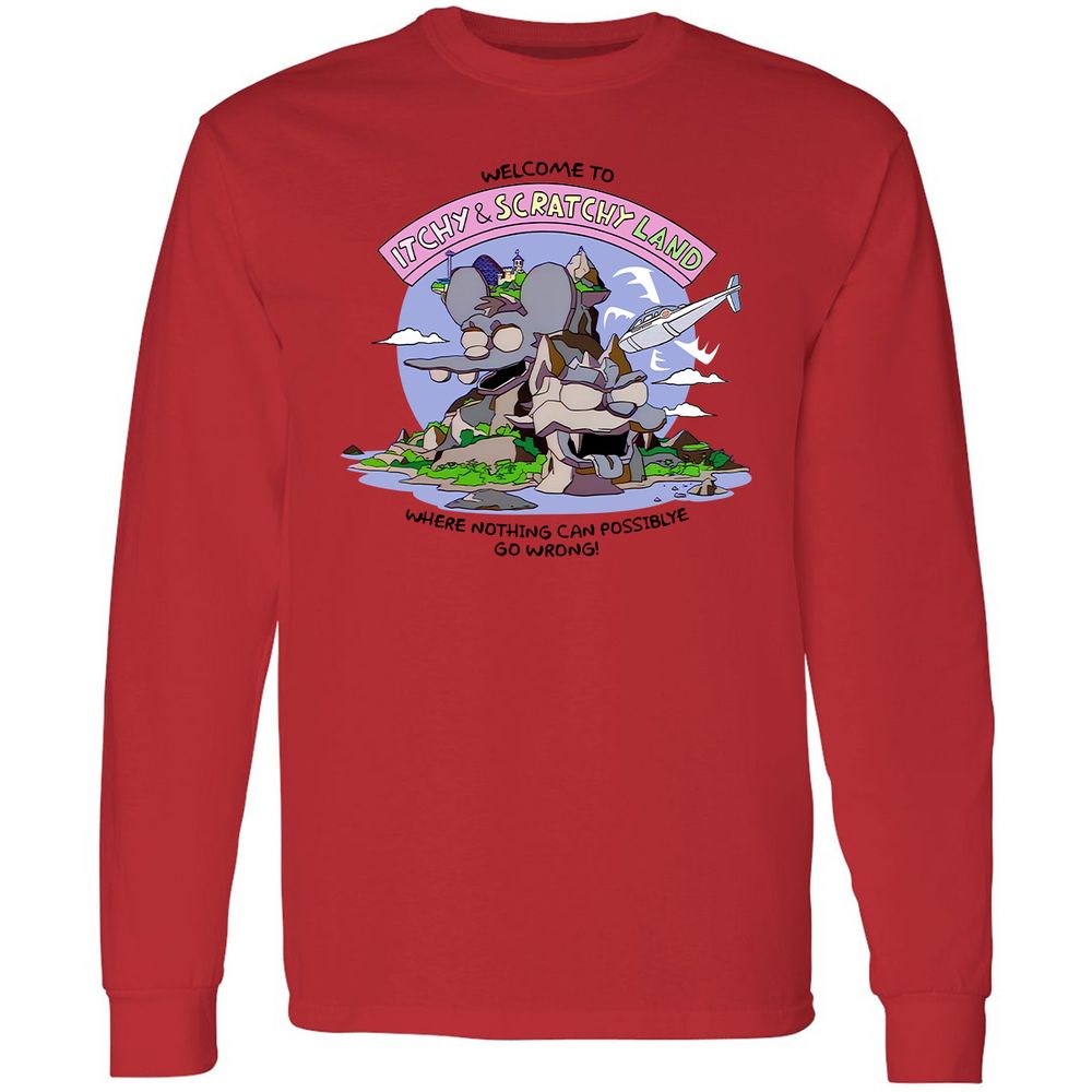 Long Sleeve T-Shirt - 8DS25QPC - Red - 14