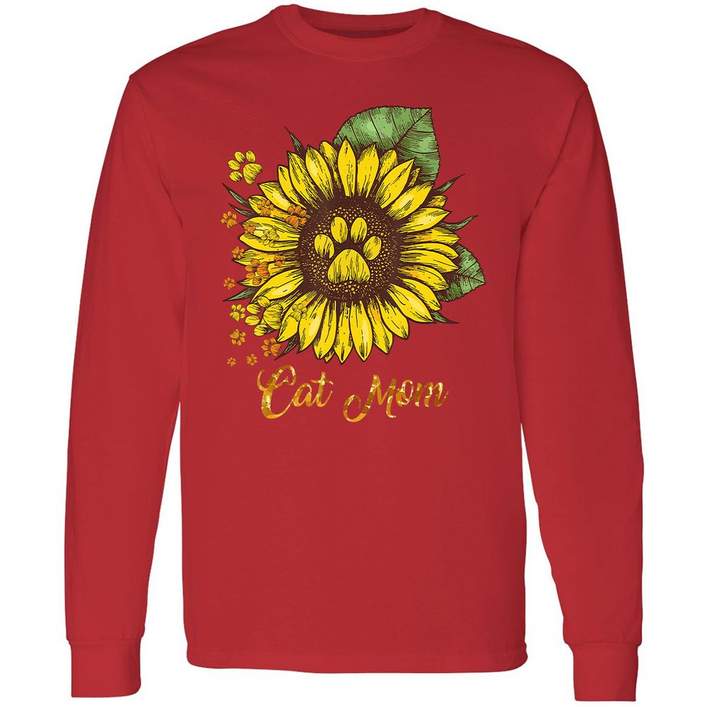 Long Sleeve T-Shirt - 1L78YT1F - Red - 14