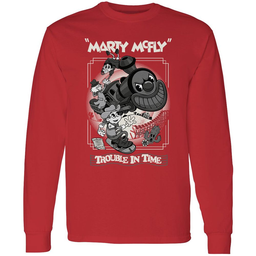 Long Sleeve T-Shirt - 4M5R75AM - Red - 14