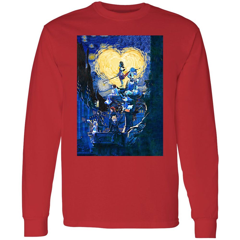 Long Sleeve T-Shirt - NGFFV58W - Red - 14