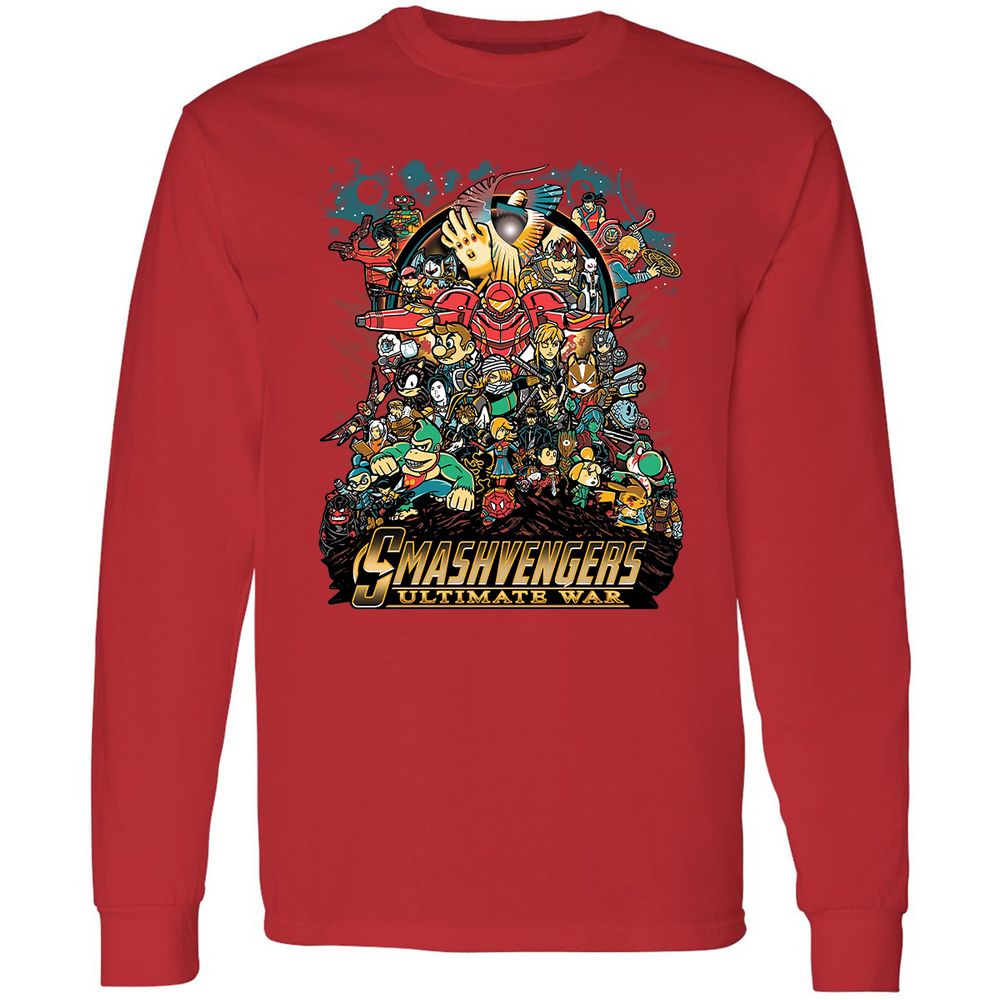 Long Sleeve T-Shirt - AMF1ZGFC - Red - 14