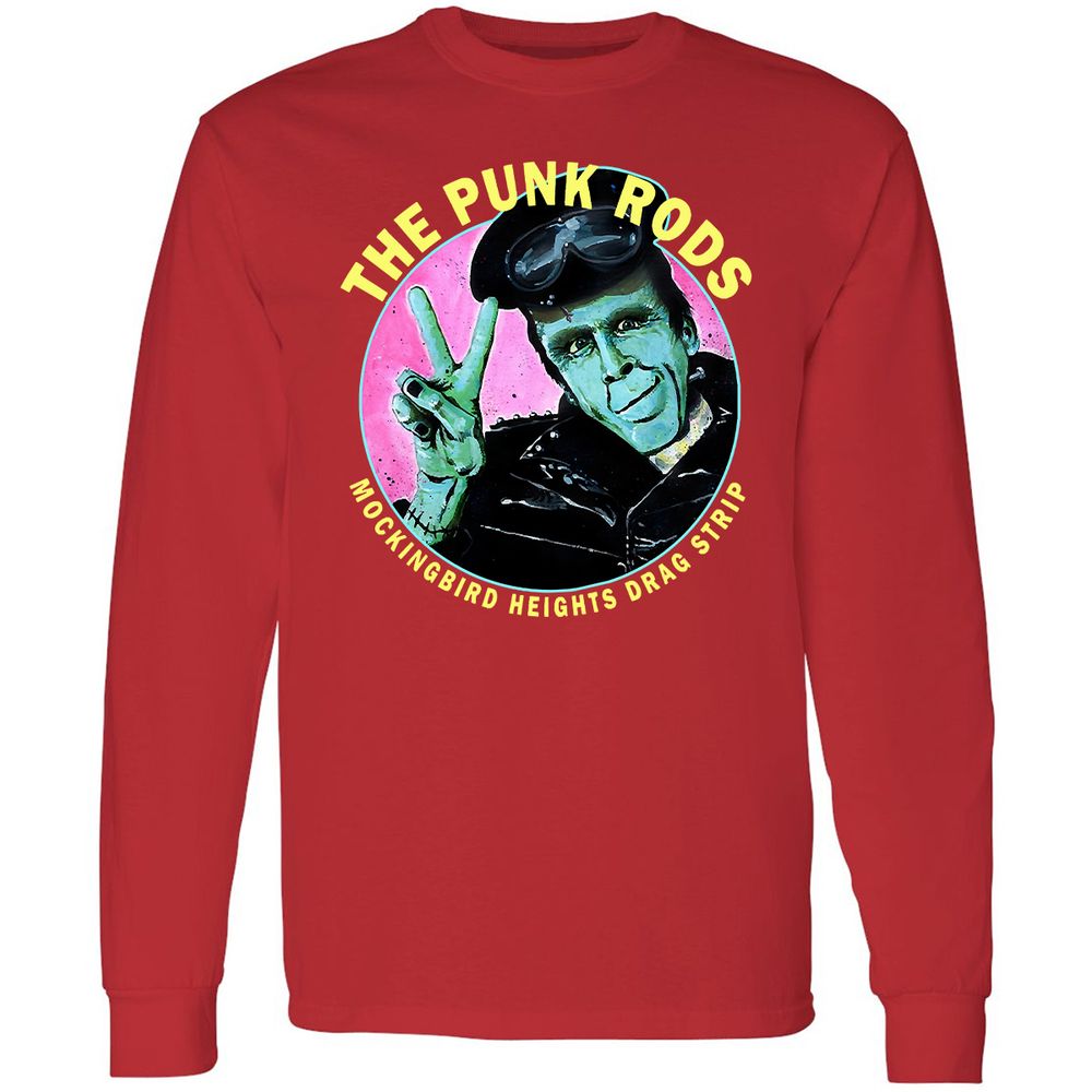 Long Sleeve T-Shirt - G1C6QAK3 - Red - 14