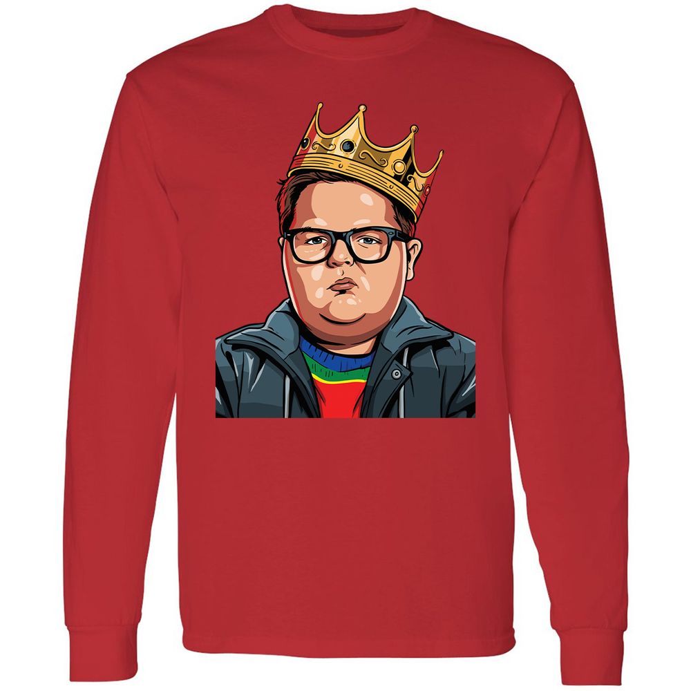 Long Sleeve T-Shirt - P7M8DS1Y - Red - 14