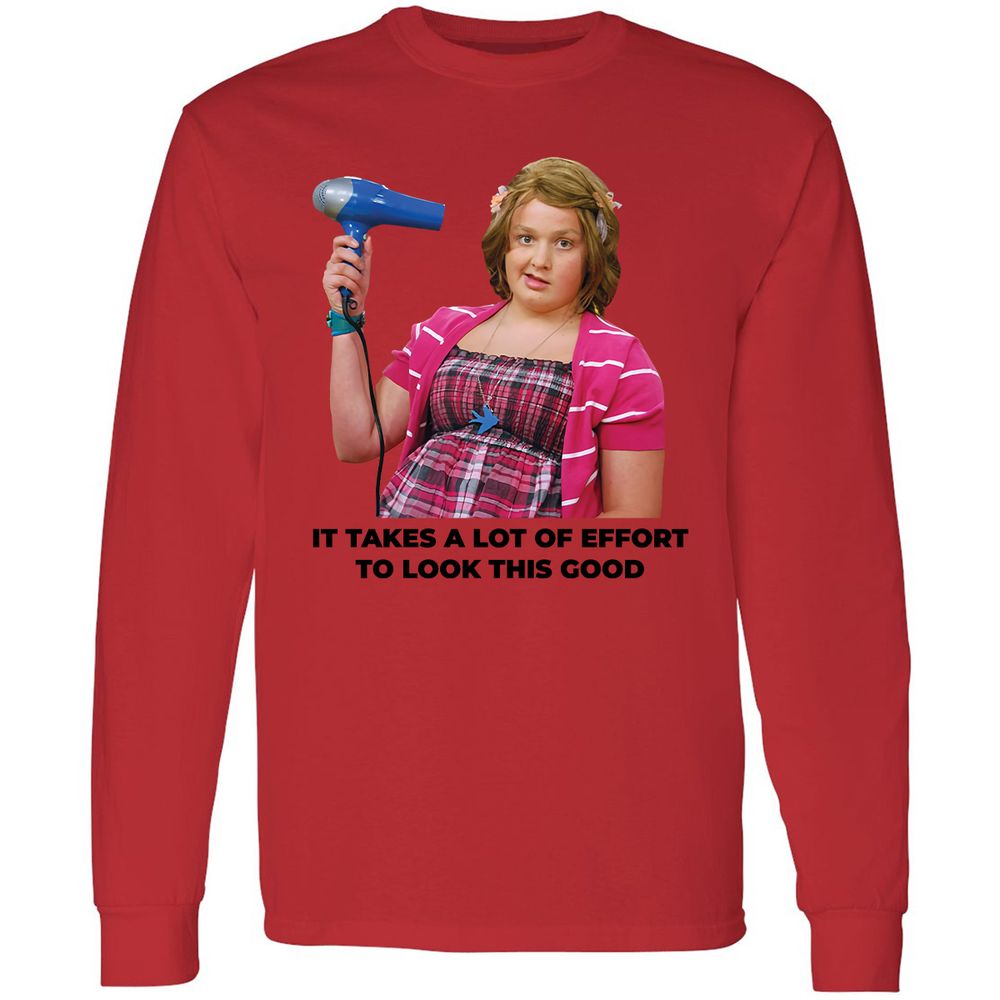 Long Sleeve T-Shirt - DTKSH2X6 - Red - 14