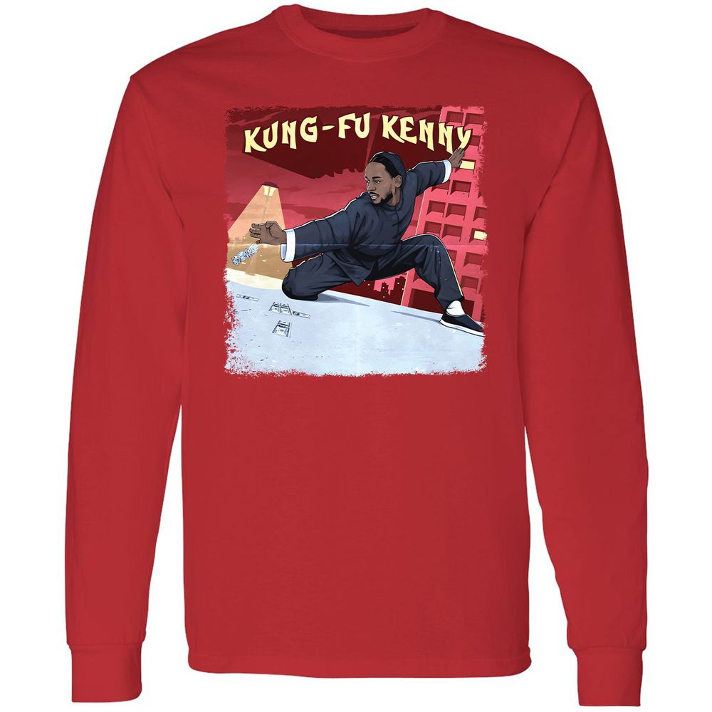 Long Sleeve T-Shirt - 1QDP6WK9 - Red - 14