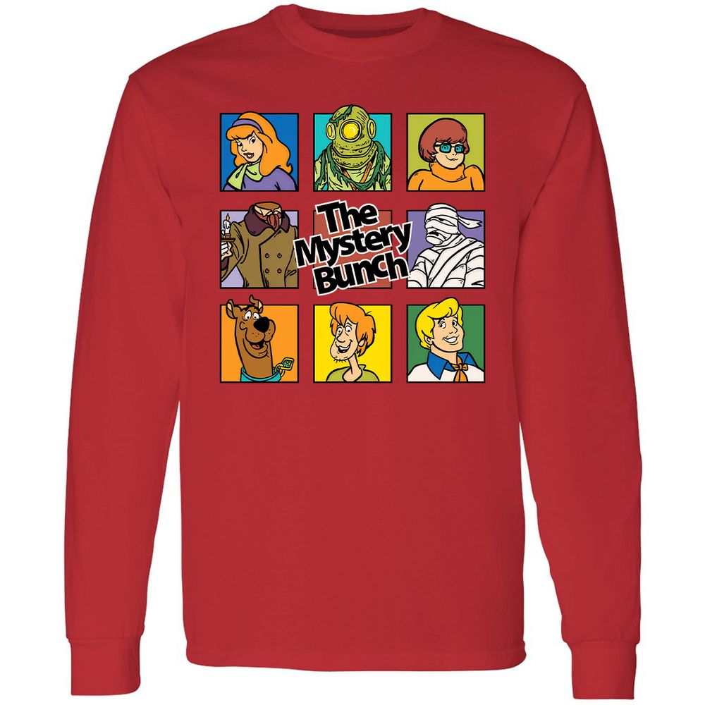 Long Sleeve T-Shirt - WES6SZAJ - Red - 14