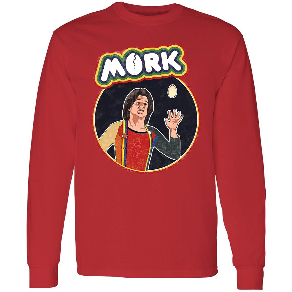 Long Sleeve T-Shirt - 7VWLLKFY - Red - 14