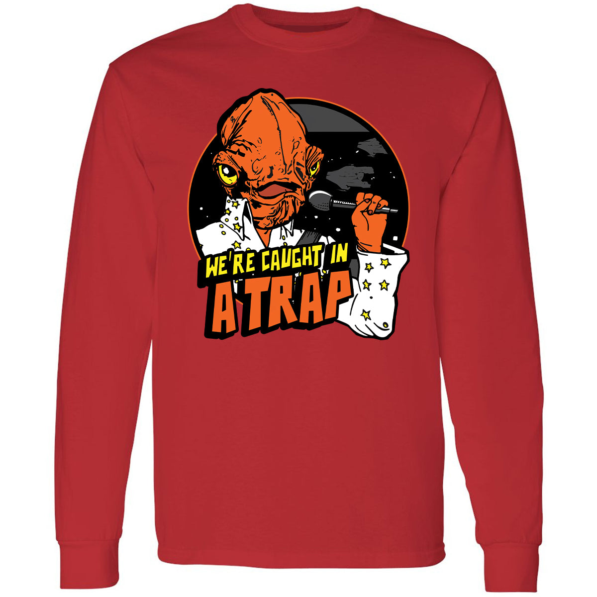 Long Sleeve T-Shirt - 947HM86X - Red - 14