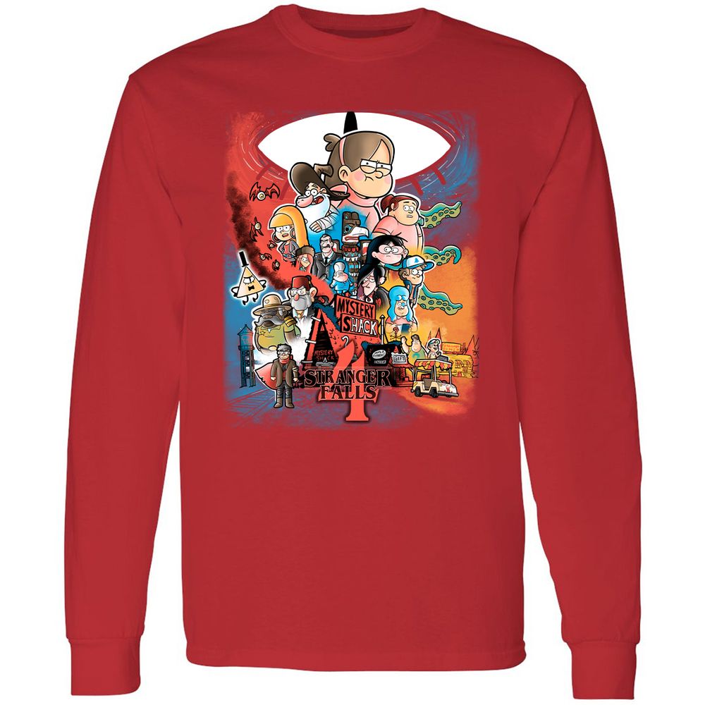 Long Sleeve T-Shirt - 95JZ9VZ4 - Red - 14