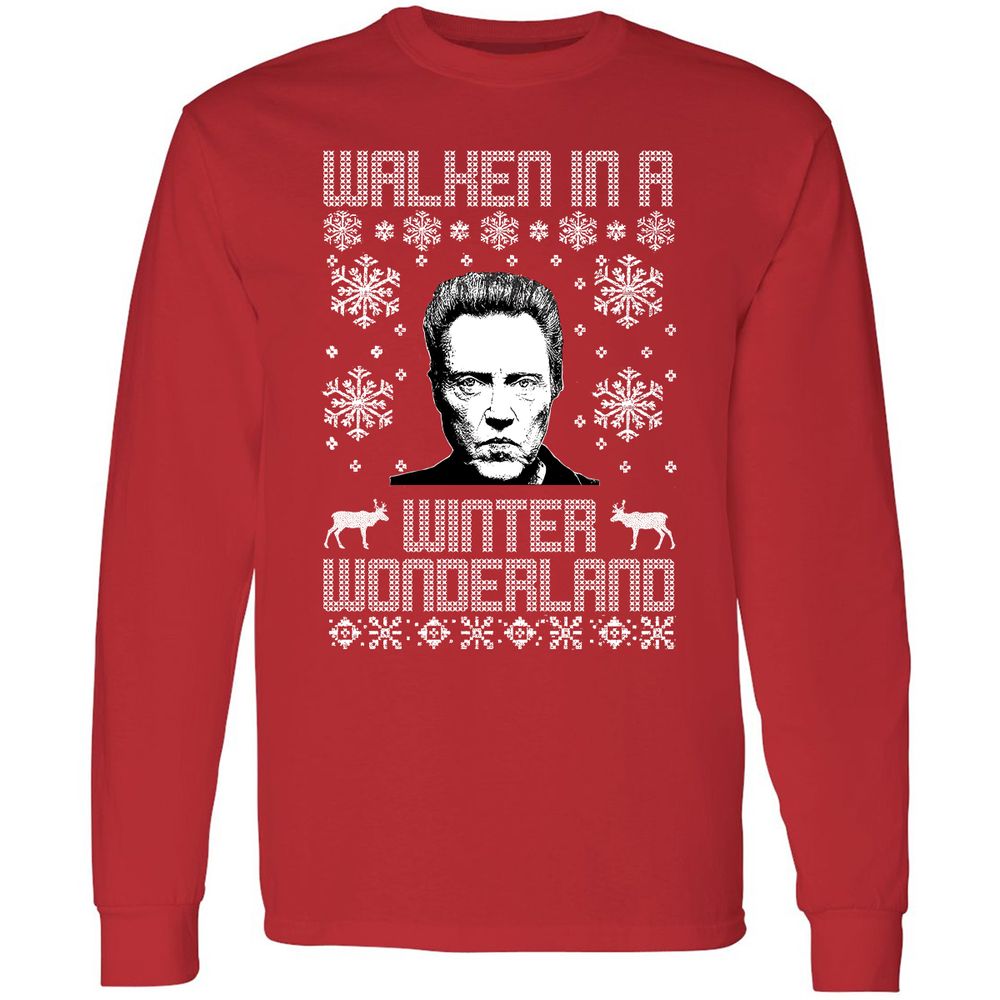 Long Sleeve T-Shirt - 9R2WHQCR - Red - 14