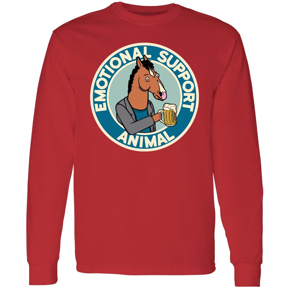 Long Sleeve T-Shirt - MNJYVW2V - Red - 14