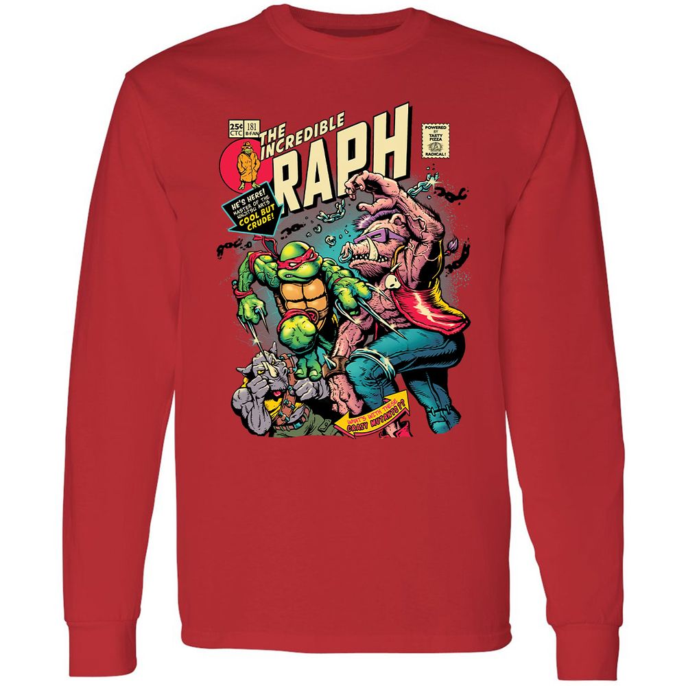 Long Sleeve T-Shirt - JCA51GRG - Red - 14