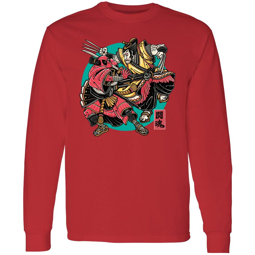 Long Sleeve T-Shirt - SDNL5V77 - Red - 14