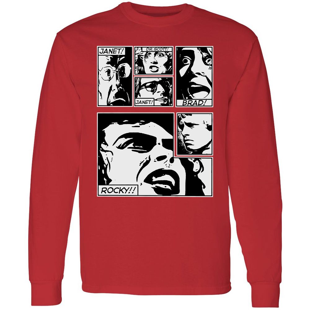Long Sleeve T-Shirt - ZNYYXZQ1 - Red - 14