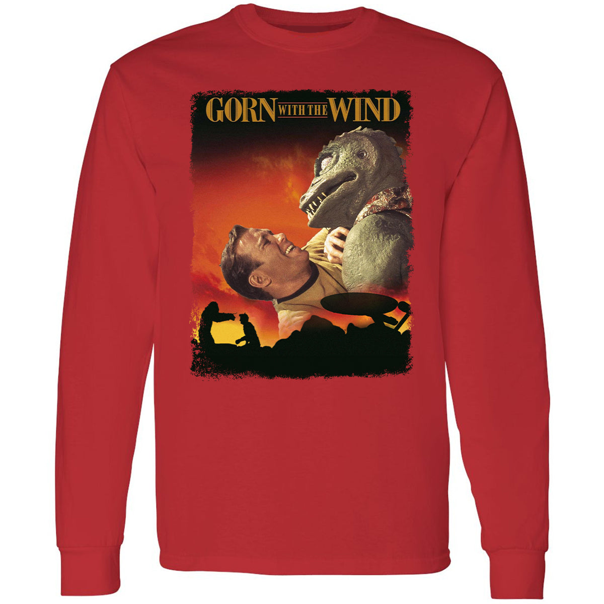 Long Sleeve T-Shirt - 9QY7SBQ4 - Red - 14