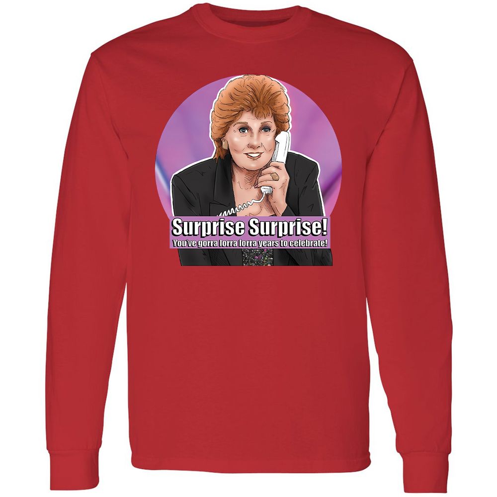 Long Sleeve T-Shirt - 31VTNK3X - Red - 14