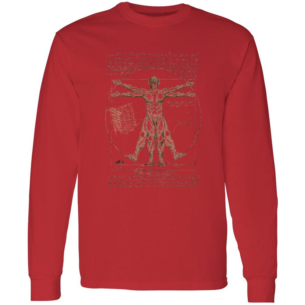 Long Sleeve T-Shirt - KFMUD5YX - Red - 14