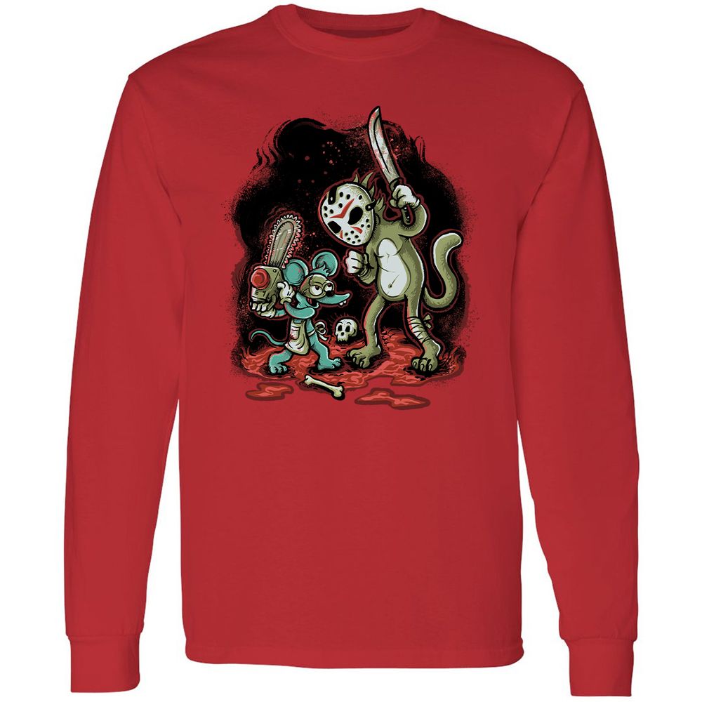 Long Sleeve T-Shirt - CNPG2ZFR - Red - 14