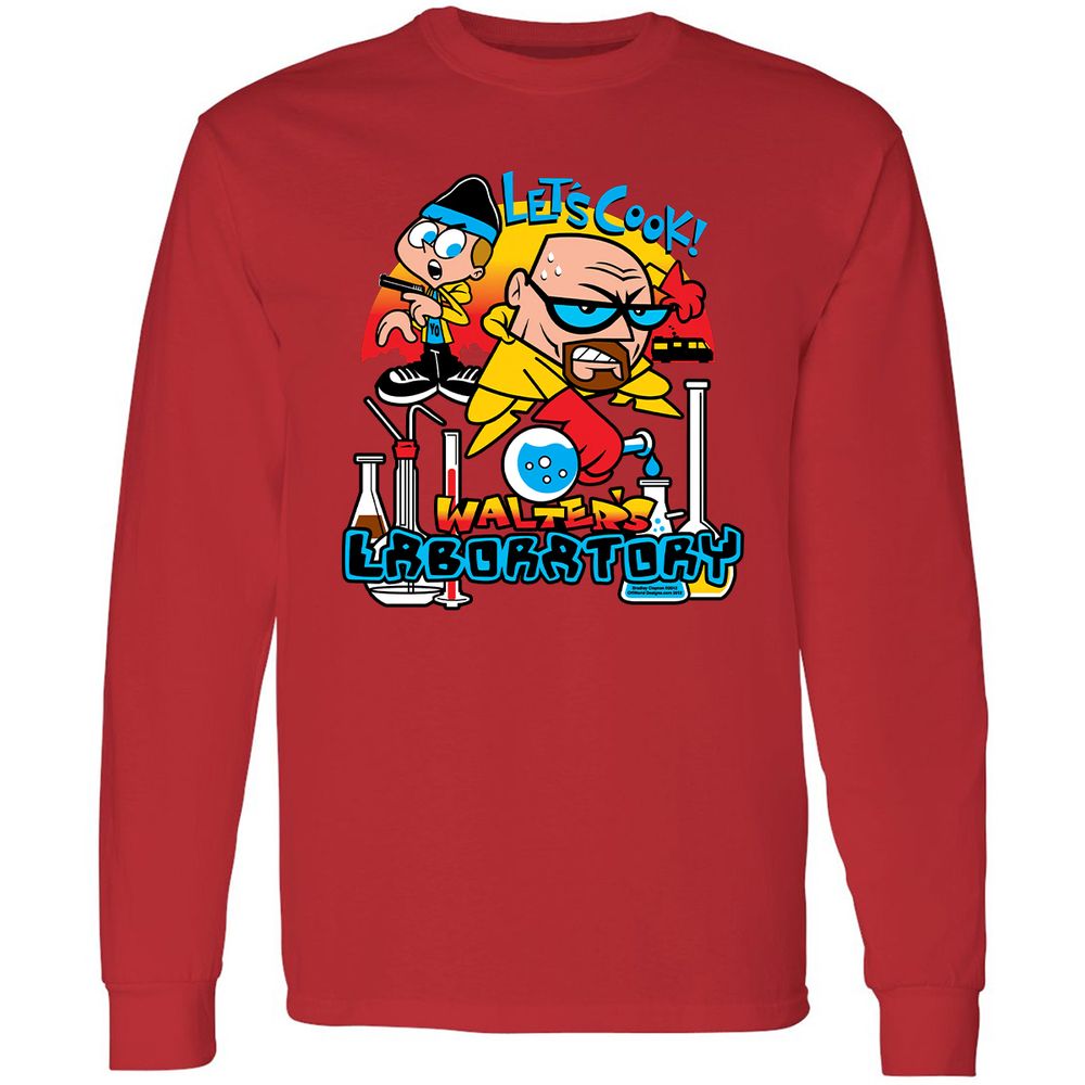 Long Sleeve T-Shirt - 4UYJHTU9 - Red - 14