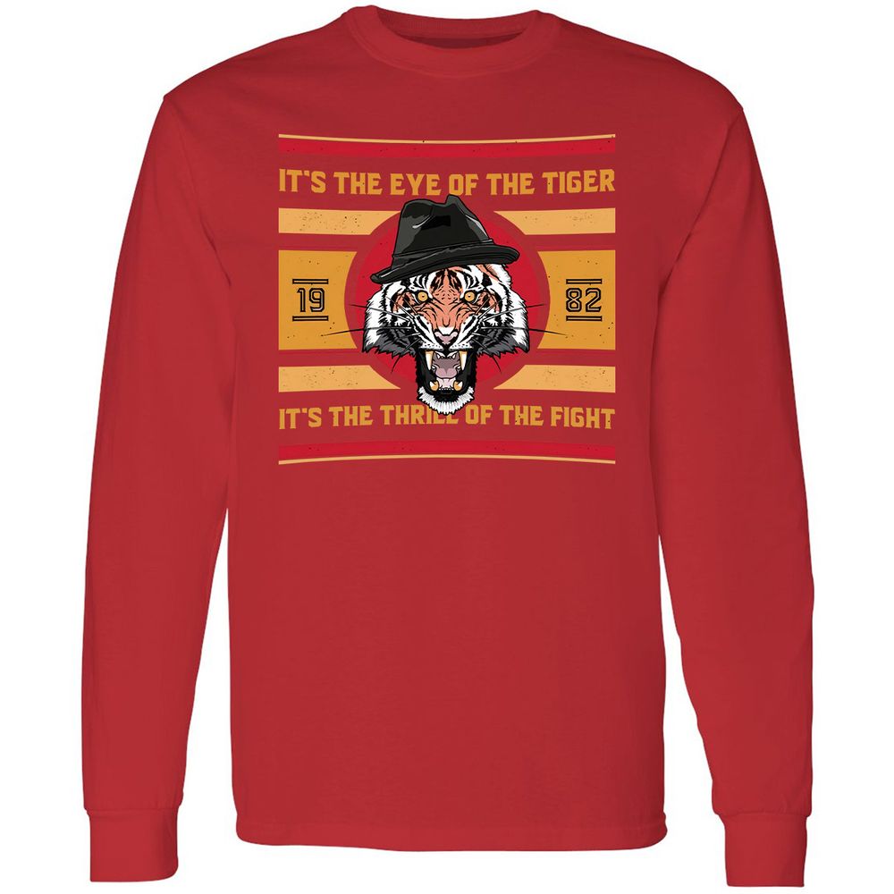 Long Sleeve T-Shirt - HLJWHJKL - Red - 14