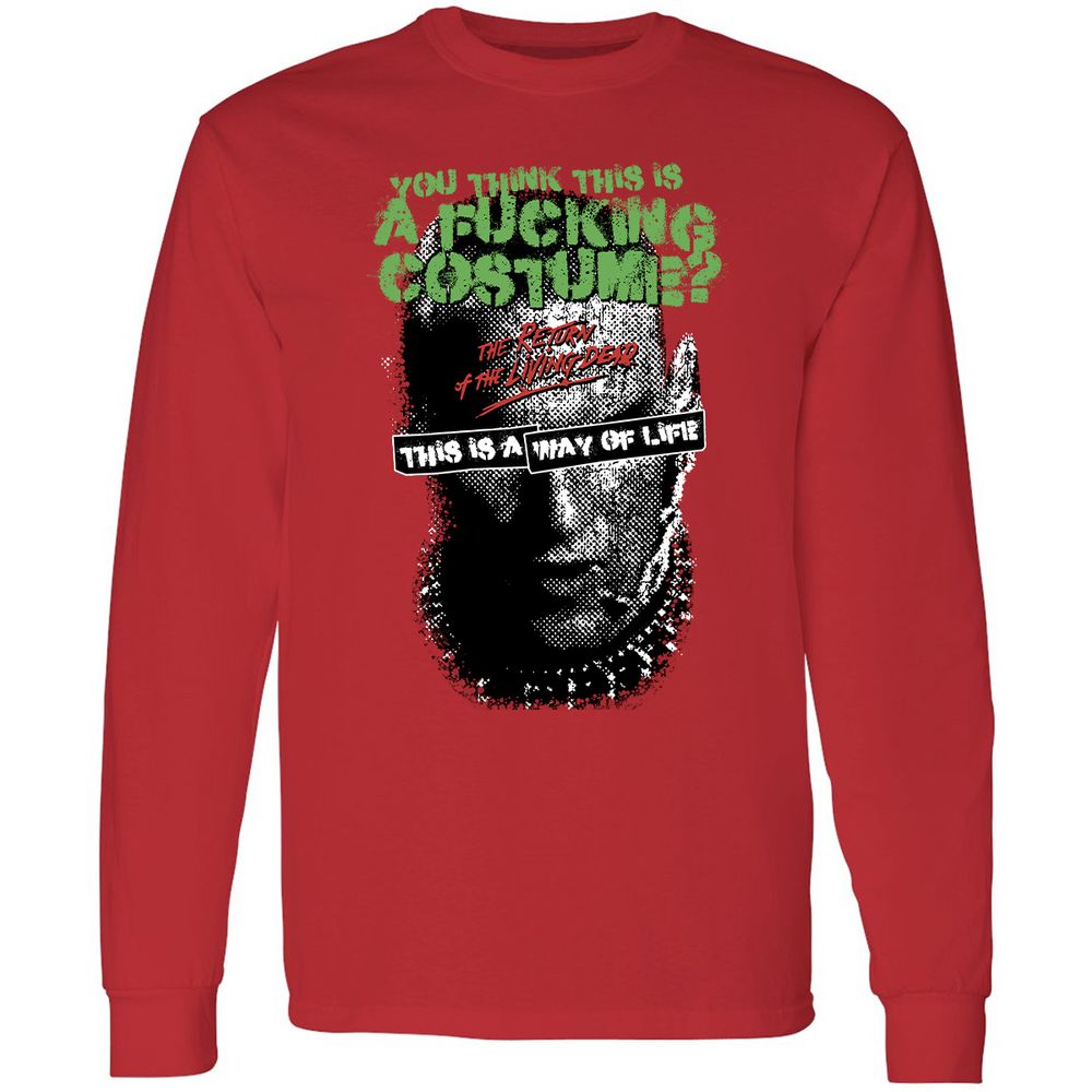 Long Sleeve T-Shirt - HNT5DLNT - Red - 14