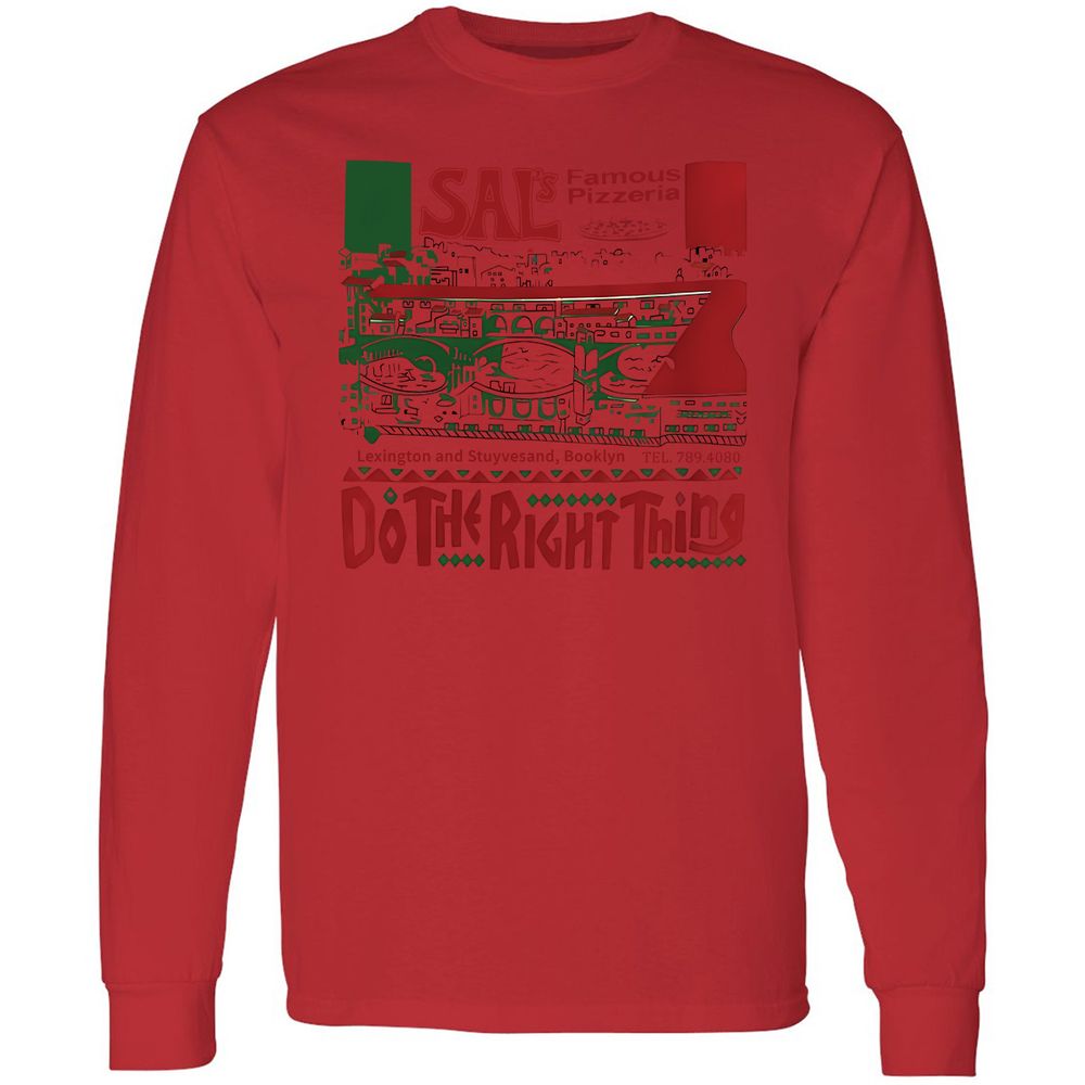 Long Sleeve T-Shirt - 2KTHG4YA - Red - 14