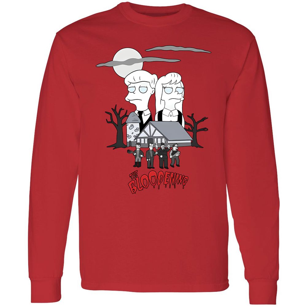 Long Sleeve T-Shirt - HYEHAKM2 - Red - 14