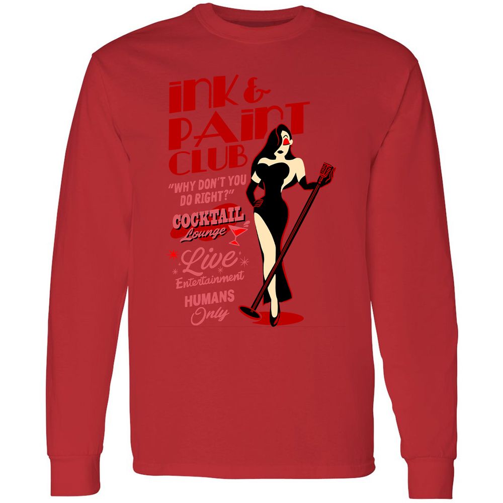Long Sleeve T-Shirt - 3G6ZQL5Q - Red - 14
