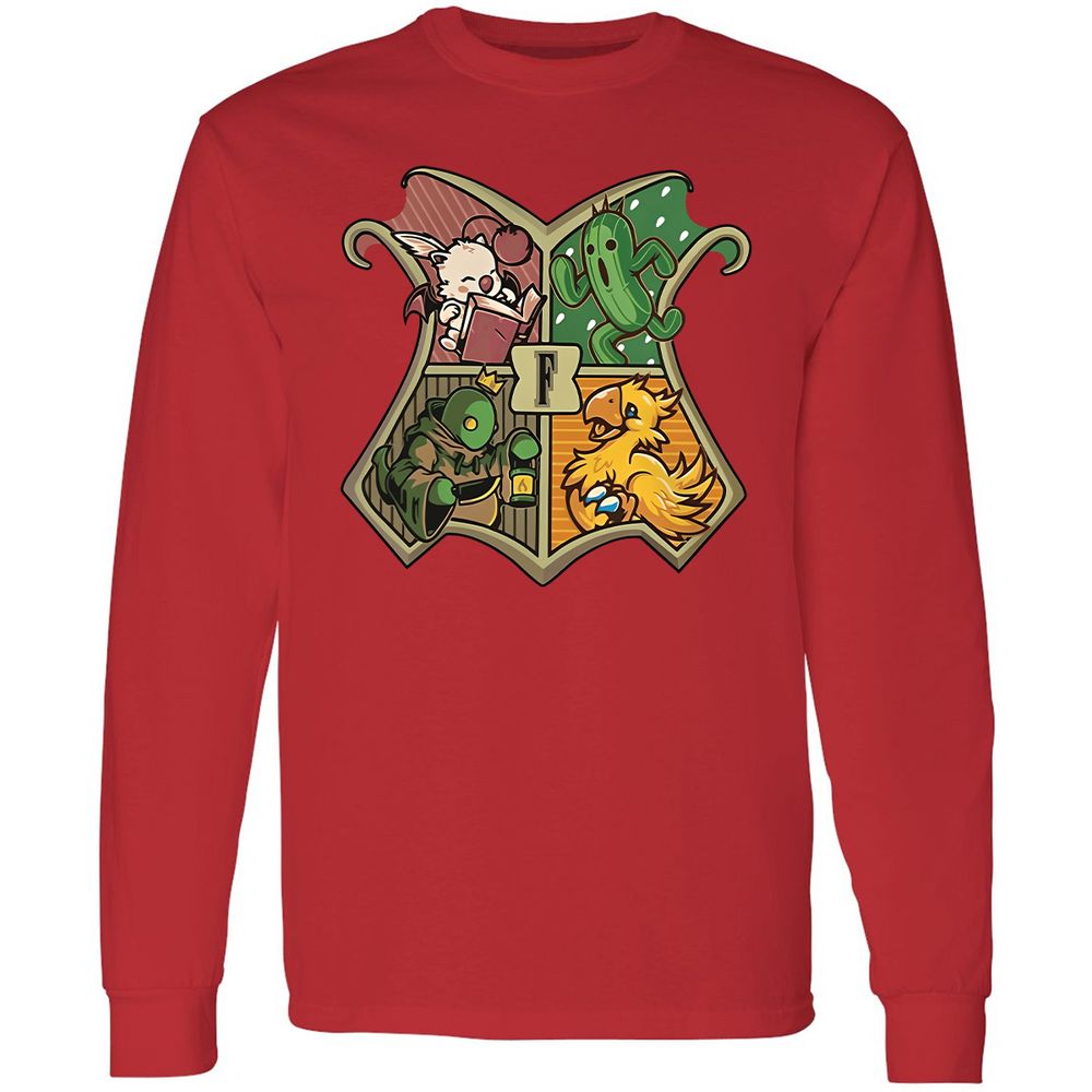 Long Sleeve T-Shirt - U975QCXS - Red - 14