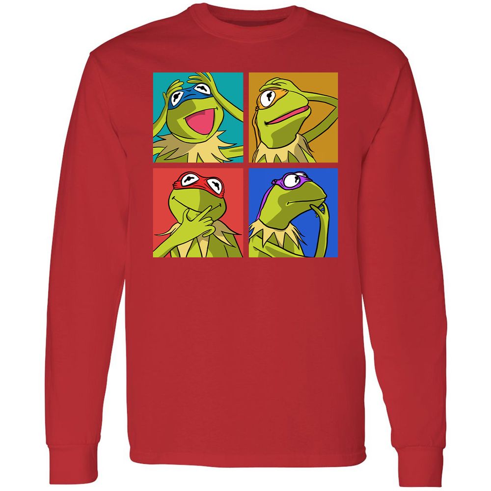 Long Sleeve T-Shirt - S58Q6DKV - Red - 14