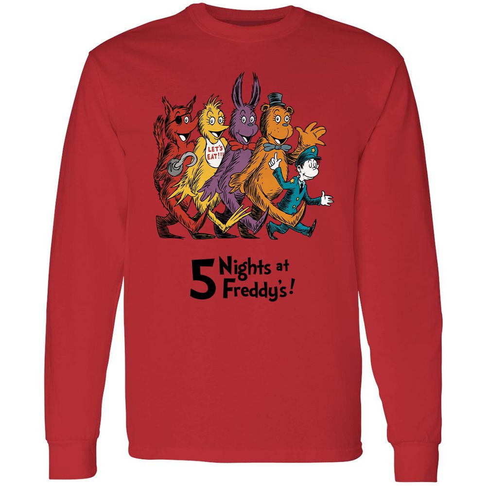 Long Sleeve T-Shirt - A1F4P4XP - Red - 14