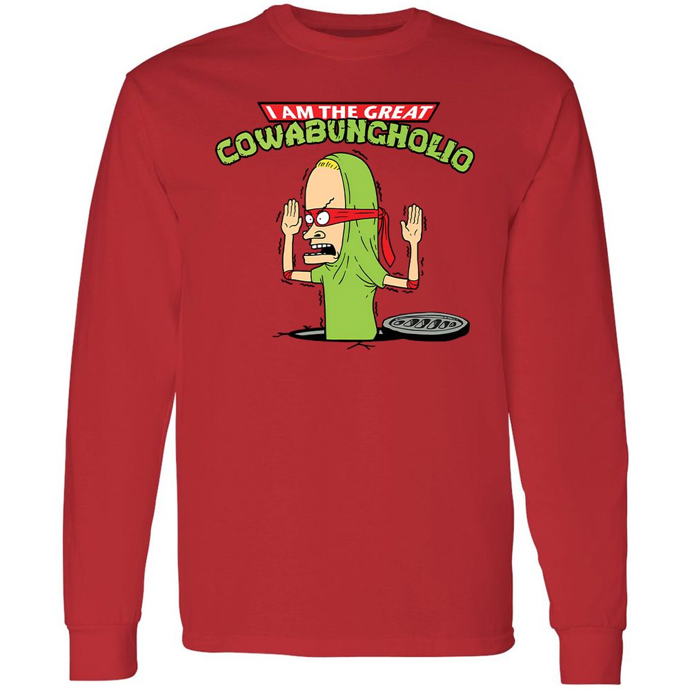 Long Sleeve T-Shirt - 4SRUUFUN - Red - 14