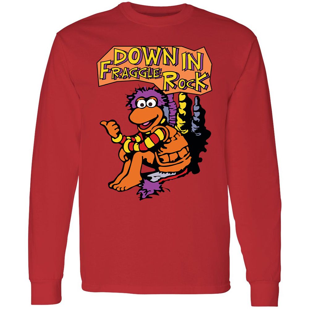 Long Sleeve T-Shirt - L9MCYS8D - Red - 14