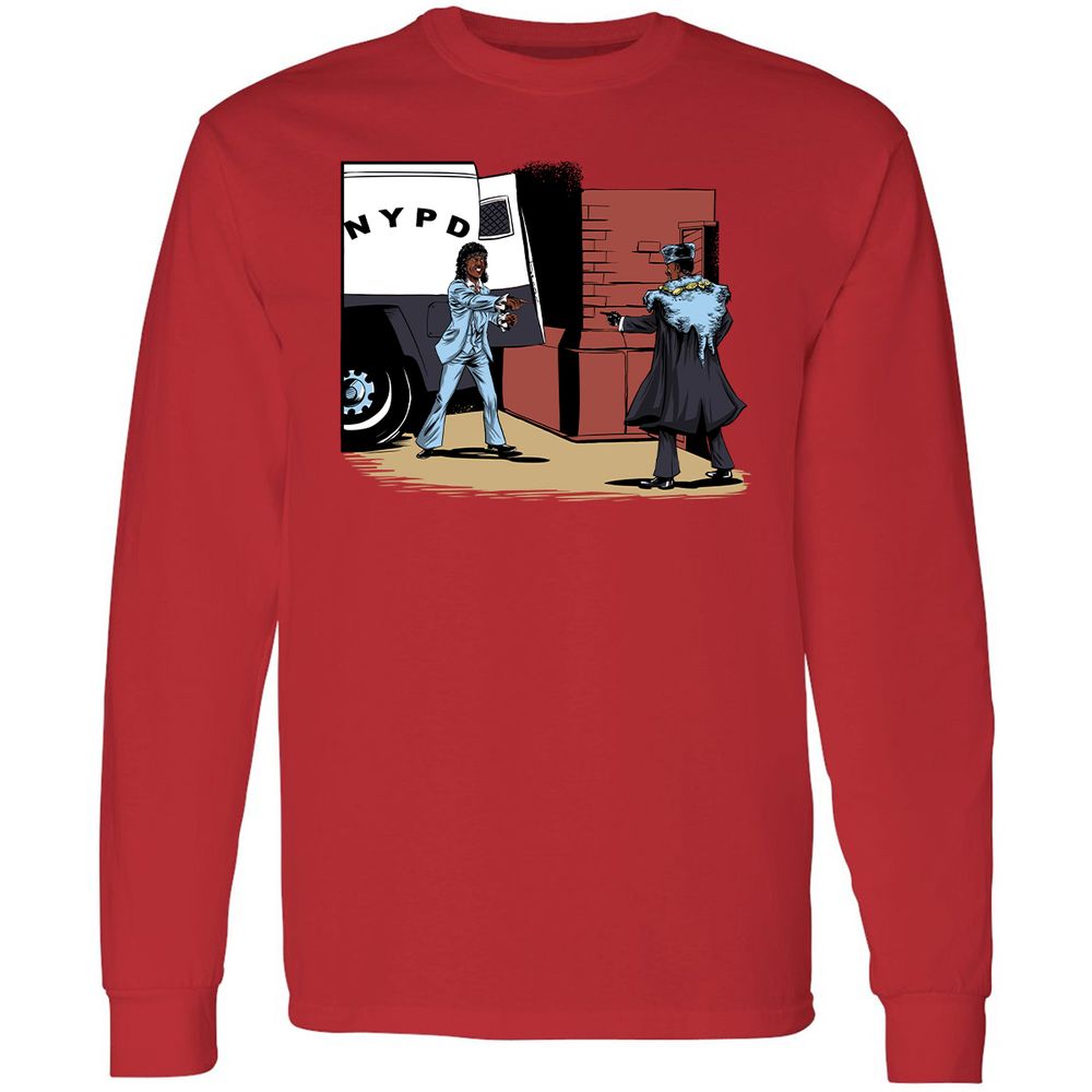 Long Sleeve T-Shirt - 8MY8S2XJ - Red - 14