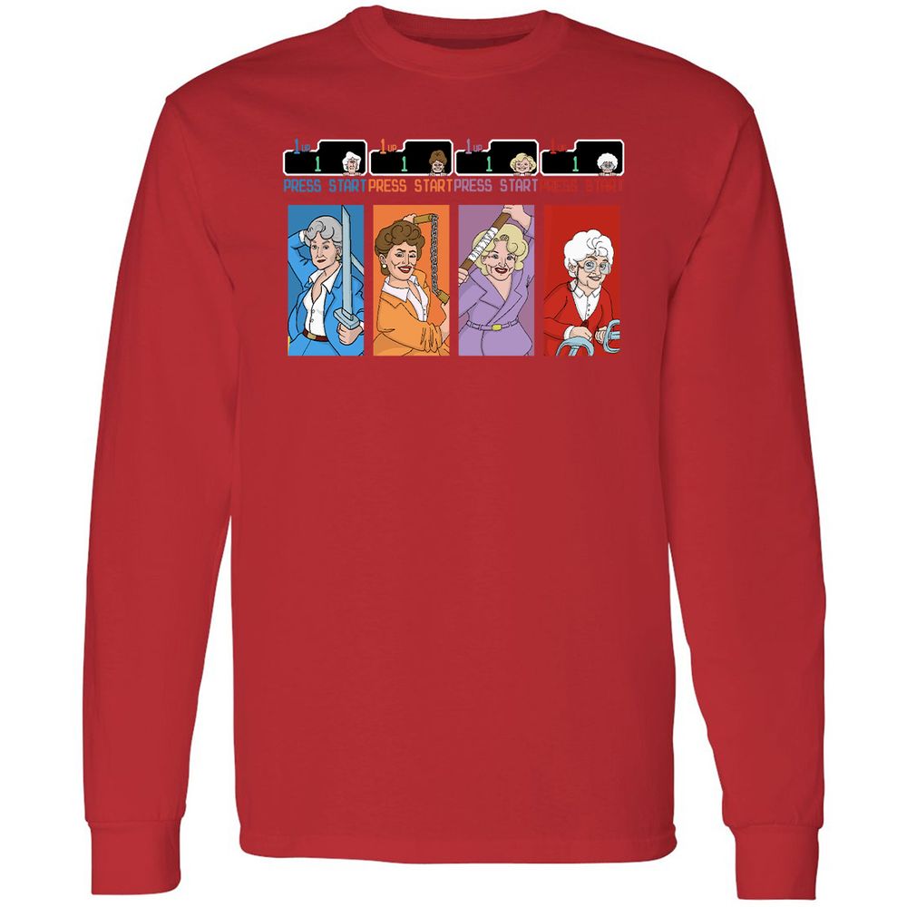 Long Sleeve T-Shirt - BJH3MVRS - Red - 14