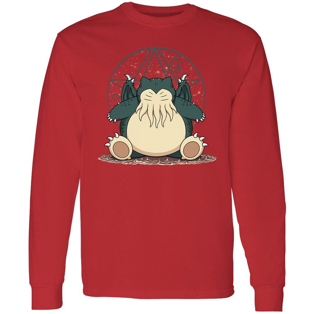 Long Sleeve T-Shirt - KTJYXRQ3 - Red - 14