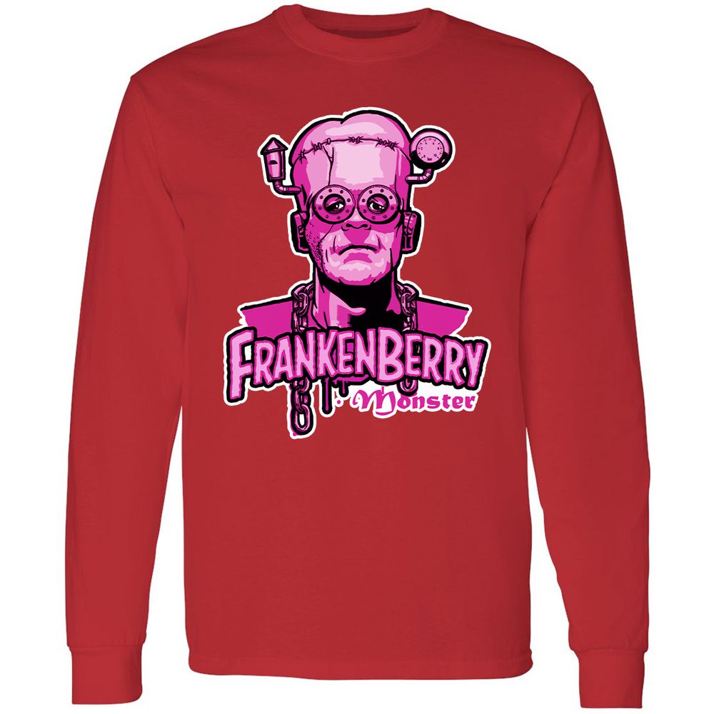 Long Sleeve T-Shirt - 3FXTFB8U - Red - 14