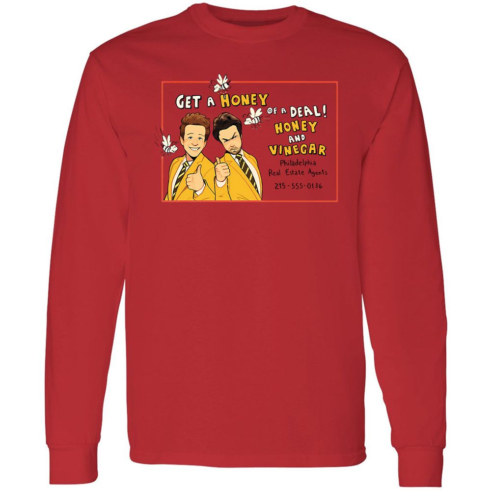 Long Sleeve T-Shirt - D6ZVC1PP - Red - 14