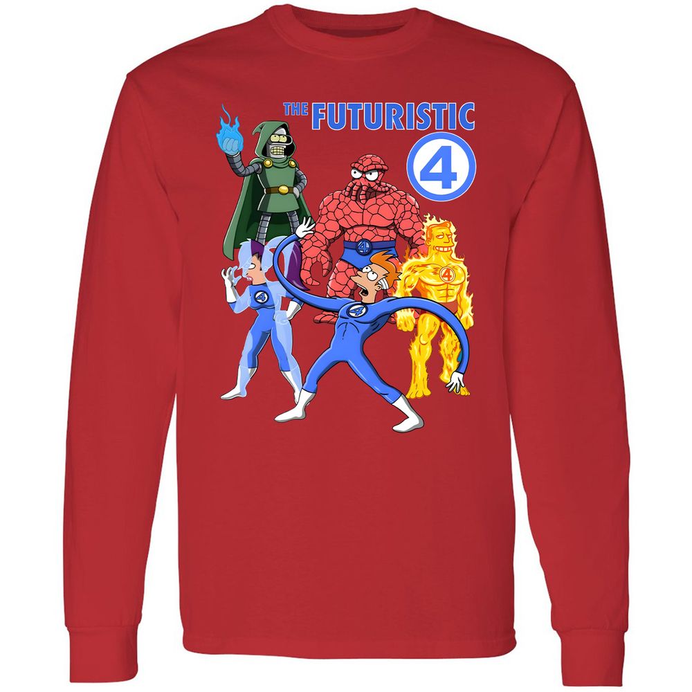 Long Sleeve T-Shirt - RXZ95WC1 - Red - 14