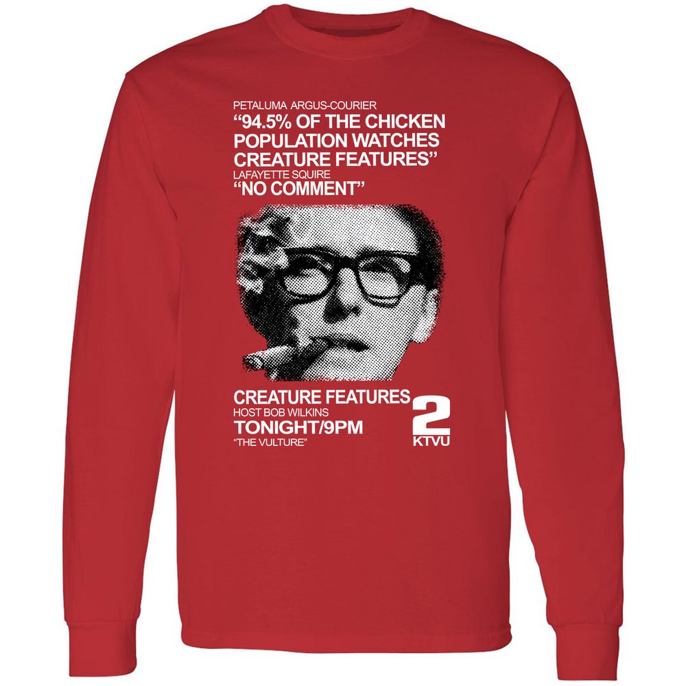 Long Sleeve T-Shirt - 958MXFX2 - Red - 14