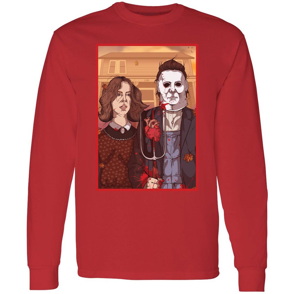 Long Sleeve T-Shirt - TRA8YC86 - Red - 14